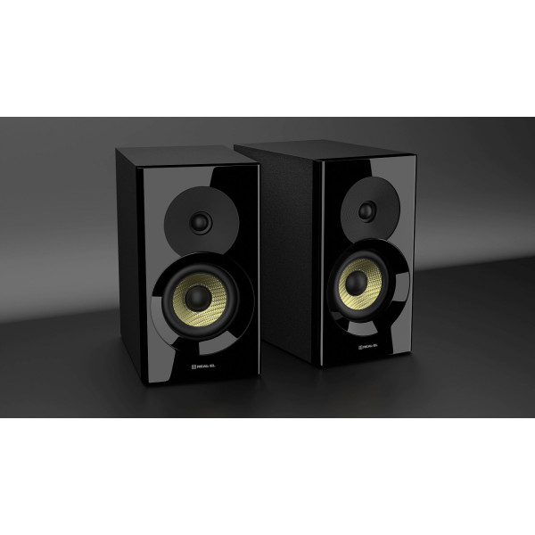 Фото - Комп'ютерна акустика звичайна 2.0 REAL-EL S-470 Black (EL121200018)