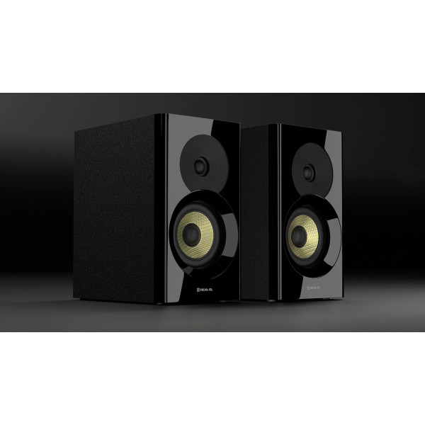 Фото - Комп'ютерна акустика звичайна 2.0 REAL-EL S-470 Black (EL121200018)