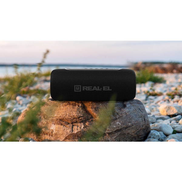 Фото - Портативна акустика REAL-EL X-715 Black (EL121600027)