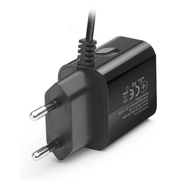 Фото - Сетевое зарядное устройство REAL-EL CH-217 Black (EL123160016)