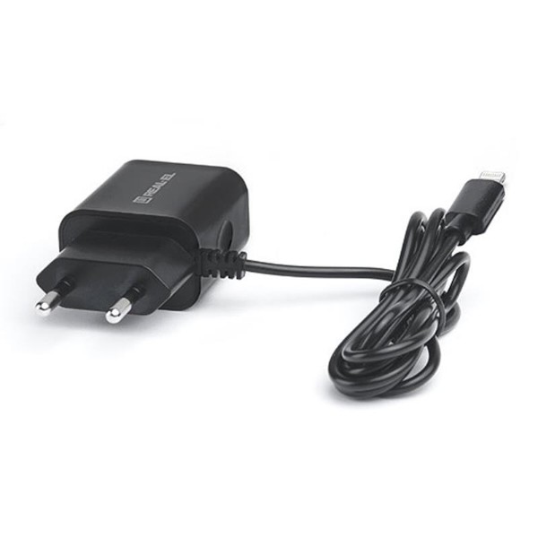 Фото - Сетевое зарядное устройство REAL-EL CH-217 Black (EL123160016)