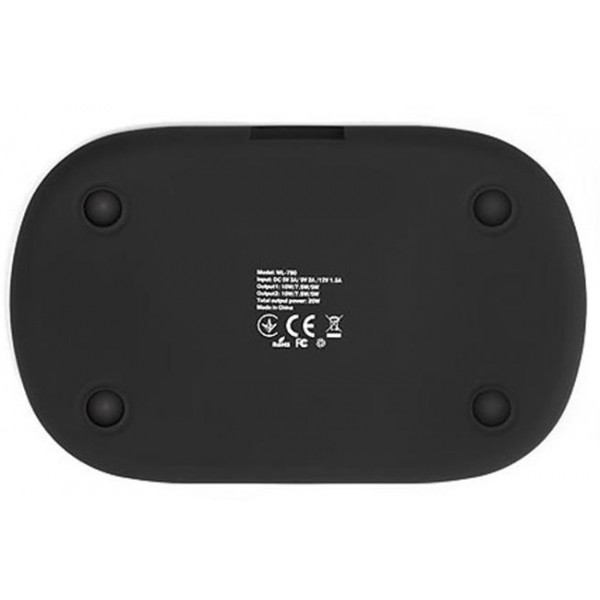 Фото - Беспроводное зарядное устройство REAL-EL WL-780 Black (EL123160020)