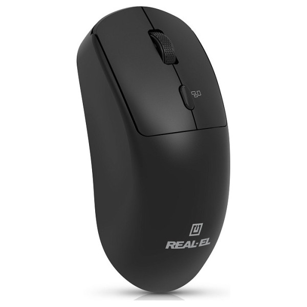 Фото - Миша бездротова REAL-EL RM-317W Black (EL123200052)
