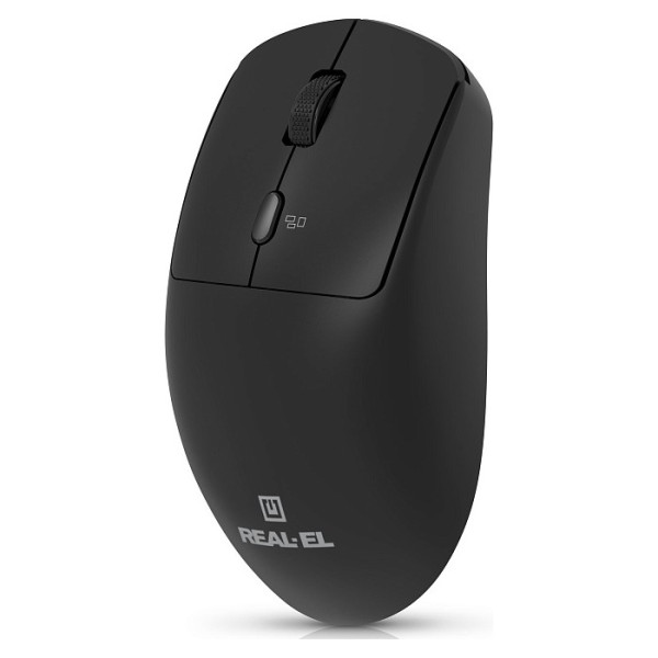 Фото - Миша бездротова REAL-EL RM-317W Black (EL123200052)