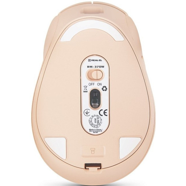 Фото - Миша бездротова REAL-EL RM-370W (EL123200056)