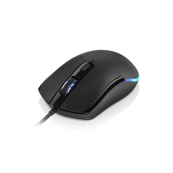 Фото - Мышь проводная игровая REAL-EL RM-515 Black (EL123200059)