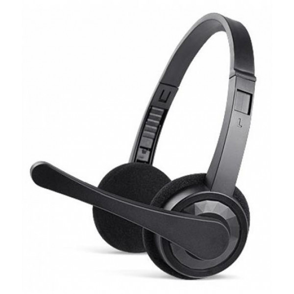 Фото - Уцінка - Гарнітура дротова REAL-EL GD-012 Black (EL124100049)