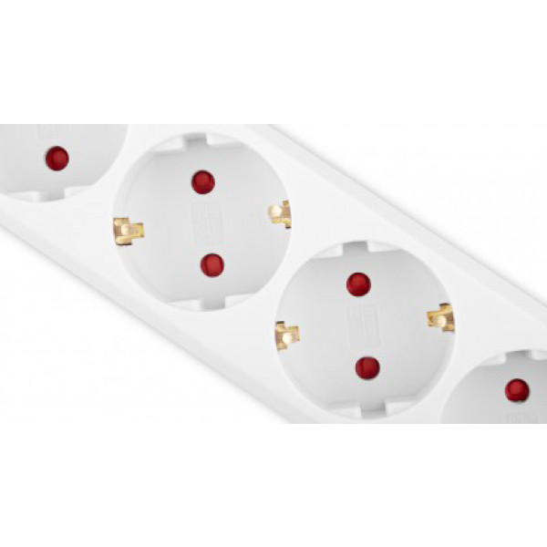 Фото - Мережевий фільтр REAL-EL RS-Protect M 1.8m White (EL122300025)