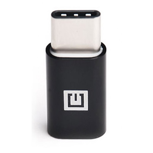 Фото - Перехідник REAL-EL USB Micro F-Type C (EL123500018)