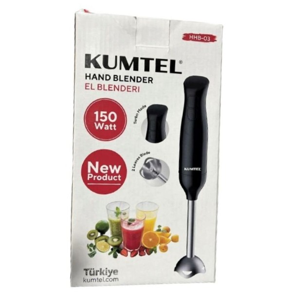 Фото - Блендер погружной Kumtel HHB-03 Black