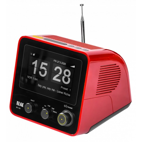 Фото - Радіоприймач Elac RD 100 DAB RADIO RED