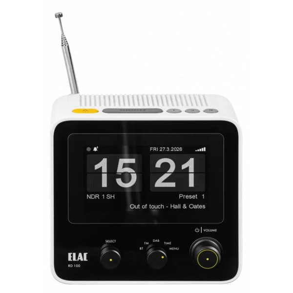 Фото - Радіоприймач Elac RD 100 DAB RADIO WHITE