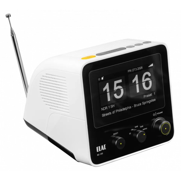 Фото - Радіоприймач Elac RD 100 DAB RADIO WHITE