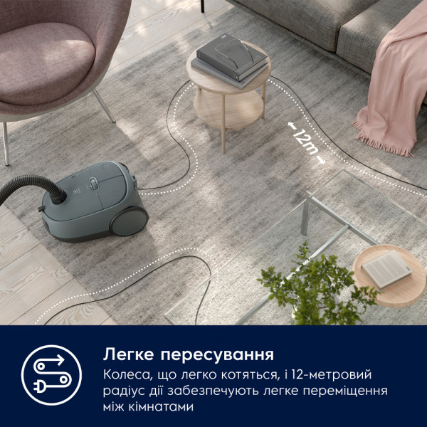 Фото - Пылесос для сухой уборки с мешком Electrolux EB61C1OG