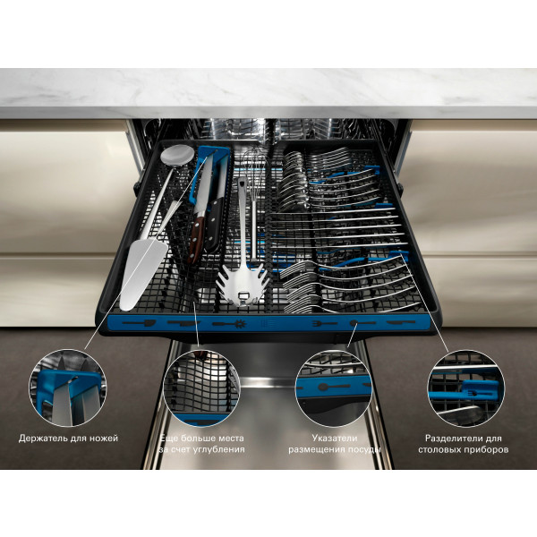 Фото - Комплект техніки Electrolux Духова шафа + Варильна поверхня + Мікрохвильова піч вбудована + Посудомийна машина вбудована Electrolux LOD6F77WZ + KGG64362K + LMS2203EMK + EMG48200L