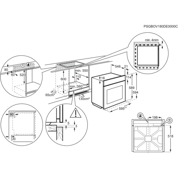 Фото - Духовой шкаф газовый Electrolux EOG92102CX