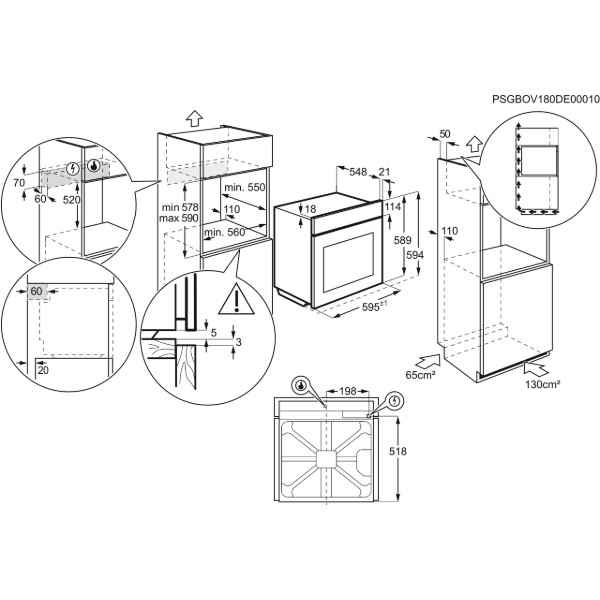 Фото - Духовой шкаф газовый Electrolux EOG92102CX