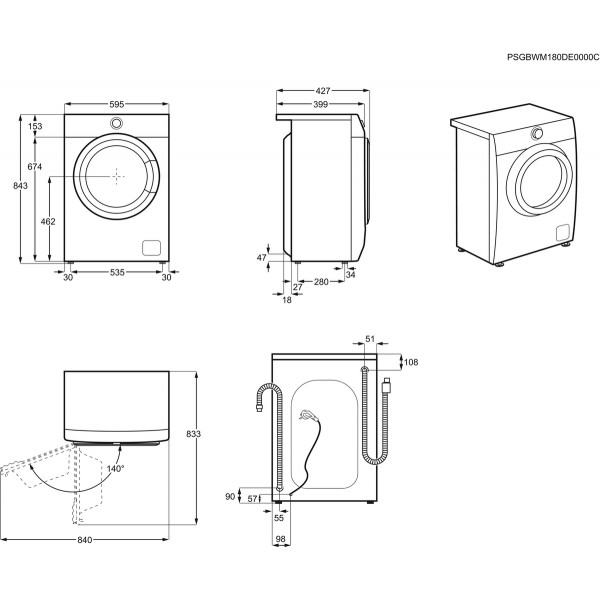 Фото - Стиральная машина Electrolux EW6S3R26S