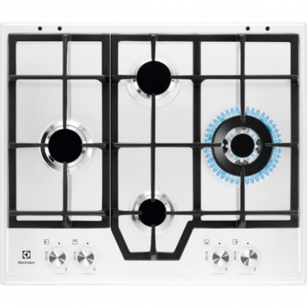 Фото - Варильна поверхня газова Electrolux GME363LW Фото - Варильна поверхня газова Electrolux GME363LW