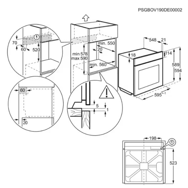 Фото - Духовой шкаф Electrolux LOX8P87WZ