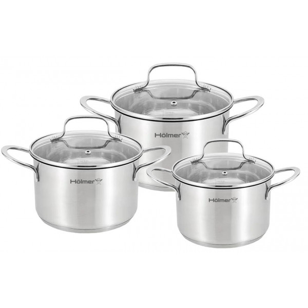 Фото - Набір посуду Holmer CS-4651-SS Elegance Фото - Набір посуду Holmer CS-4651-SS Elegance