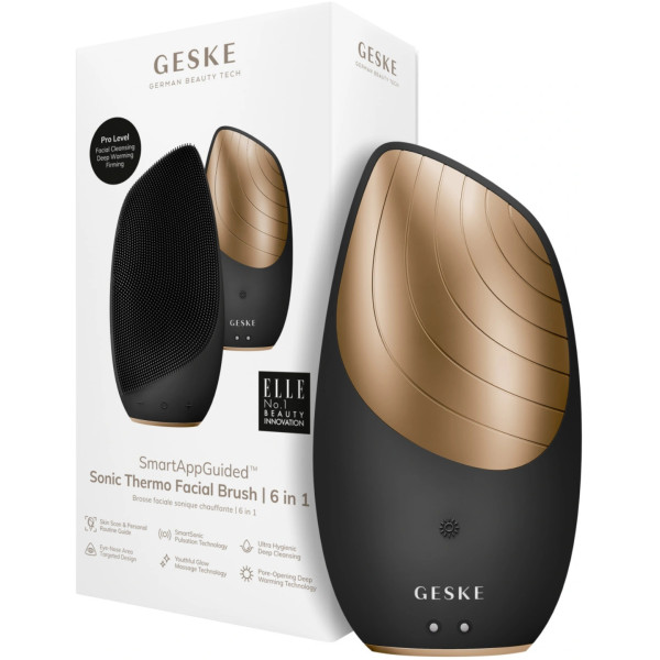 Фото - Щітка для чищення обличчя GESKE Sonic Thermo Facial Brush 6 в 1 (GK000007GY01)