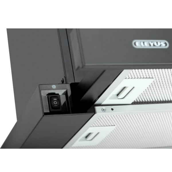 Фото - Витяжка вбудована ELEYUS Storm G 1200 LED SMD 60 BL