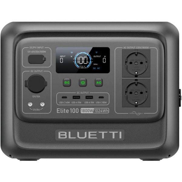 Фото - Зарядна станція універсальна Bluetti Elite 100 V2 (1800 Вт, 1024 Вт/год) Фото - Зарядна станція універсальна Bluetti Elite 100 V2 (1800 Вт, 1024 Вт/год)
