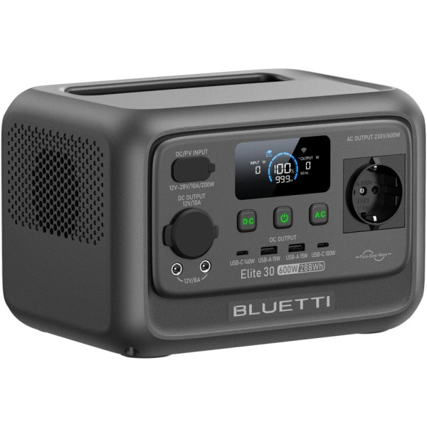 Фото - Зарядна станція універсальна Bluetti Elite 30 V2 (600 Вт, 288 Вт/год)