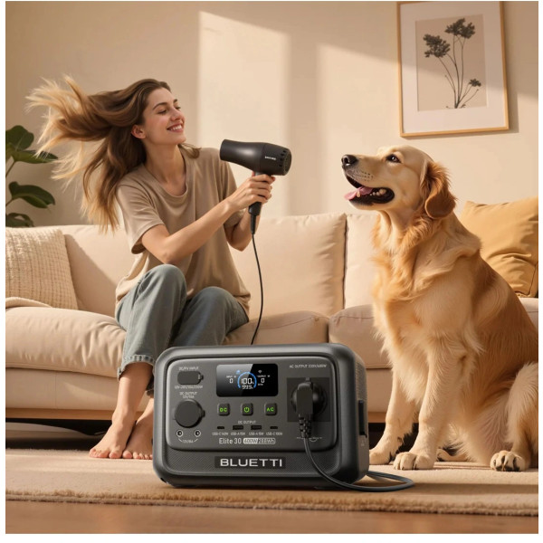 Фото - Зарядна станція універсальна Bluetti Elite 30 V2 (600 Вт, 288 Вт/год)