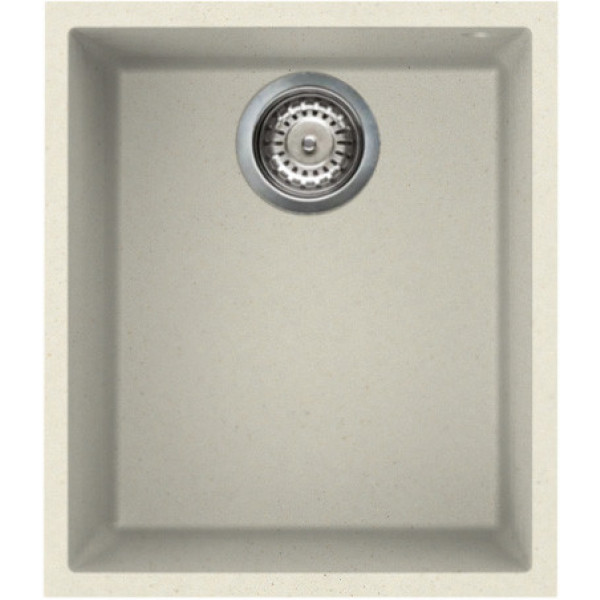 Фото - Мойка кухонная Elleci Q 100 Under Top Bianco Antico 62