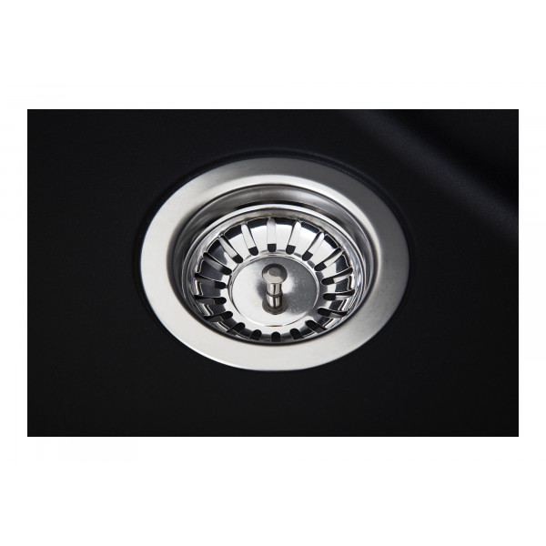 Фото - Мойка кухонная Elleci Q 102 Under Top Nero 40