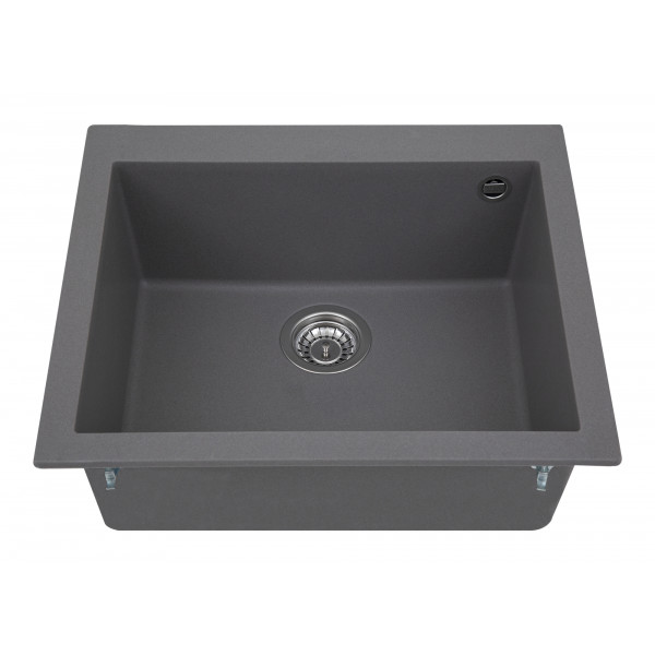 Фото - Мойка кухонная Elleci Q 105 On Top Titanium 73