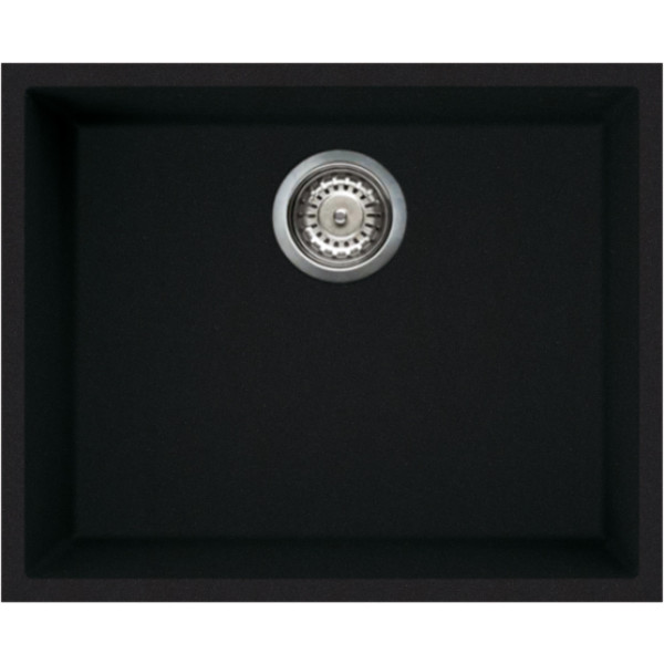 Фото - Мойка кухонная Elleci Q 105 Under Top Black K86