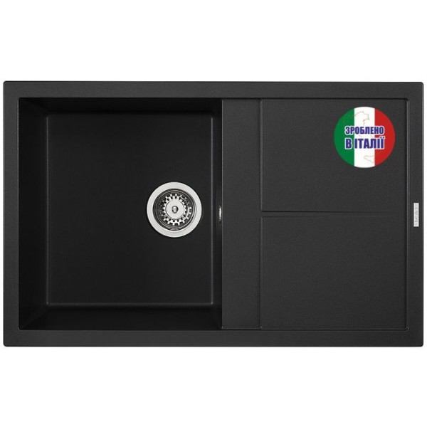 Фото - Мийка кухонна Elleci Unico 300 Nero 40