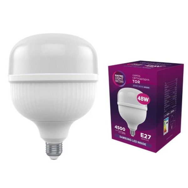 Фото - Світлодіодна лампочка ELM промислова 48W E27 4000K (18-0200)