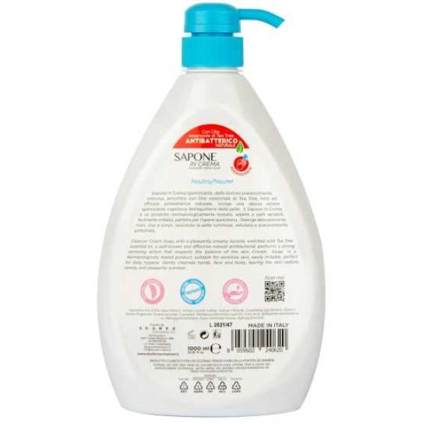 Фото - Рідке мило для рук Eloderma антибактеріальне Ніжність 1000 мл (ELSAS1000)