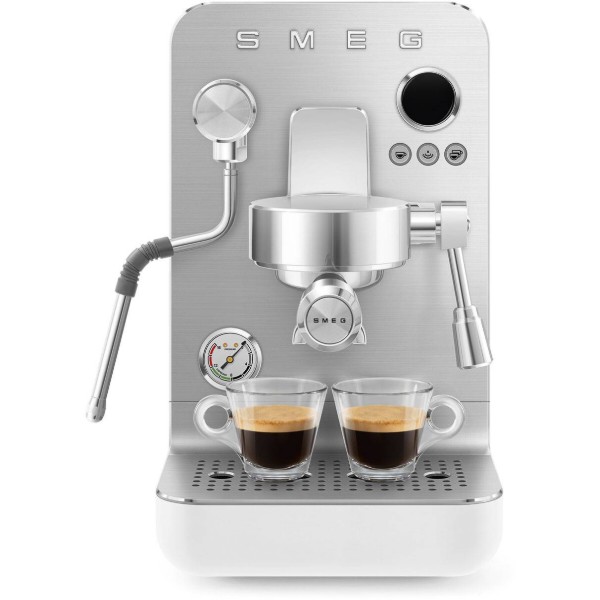Фото - Кавоварка ріжкова Smeg EMC02WHMEU