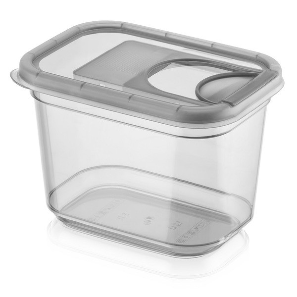 Фото - Ємність для сипучих VIOLET HOUSE 0371 Transparente Black 1.3 л