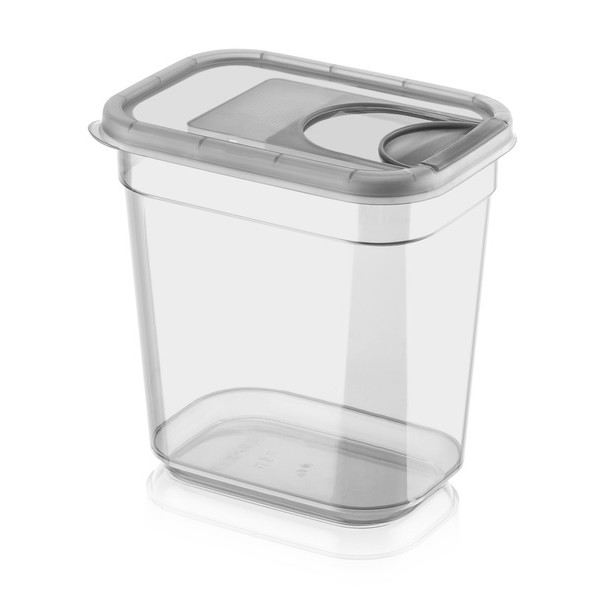 Фото - Ємність для сипучих VIOLET HOUSE 0372 Transparente Black 2 л