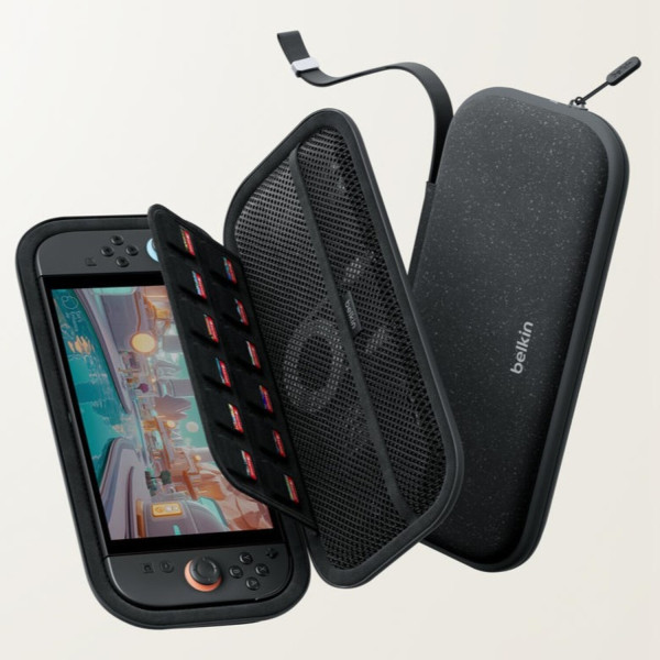 Фото - Чехол для игровой приставки Belkin for Nintendo Switch 2 Charcoal (ENA002HQCH)