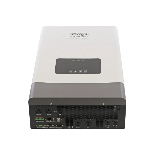 Фото - Інвертор гібридний сонячний EnerGenie EG-PSS901-12KW-EU (3ф., 12кВт, 51.2В)
