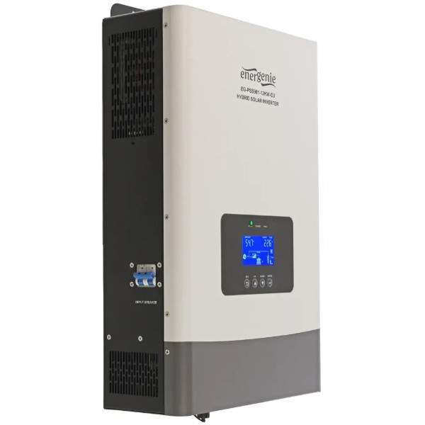 Фото - Інвертор гібридний сонячний EnerGenie EG-PSS901-12KW-EU (3ф., 12кВт, 51.2В)