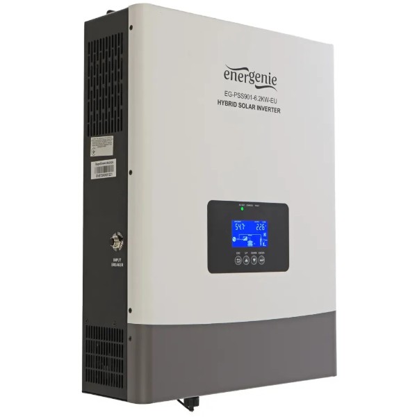 Фото - Інвертор гібридний сонячний EnerGenie EG-PSS901-4.2KW-EU (1ф., 4.2кВт, 25.6В)