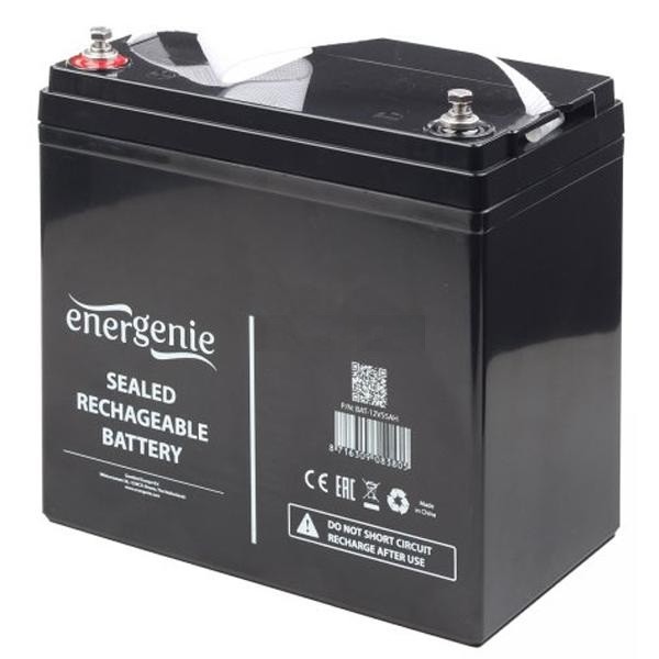 Фото - Аккумулятор для ИБП EnerGenie BAT-12V55AH