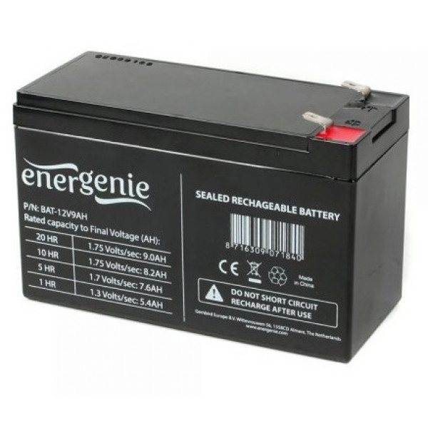 Фото - Аккумулятор для ИБП EnerGenie BAT-12V9AH