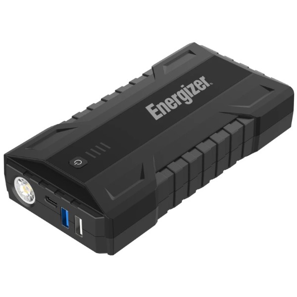 Фото - Пускозарядний пристрій Energizer Jump Starter 12000mAh, 1800А, 2xUSB-A, USB-C, ліхтар (JE12000)