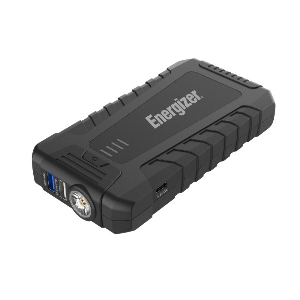 Фото - Пускозарядний пристрій Energizer Jump Starter 8000mAh, 1200А, 2xUSB-A, USB-C, ліхтар (JE8000)