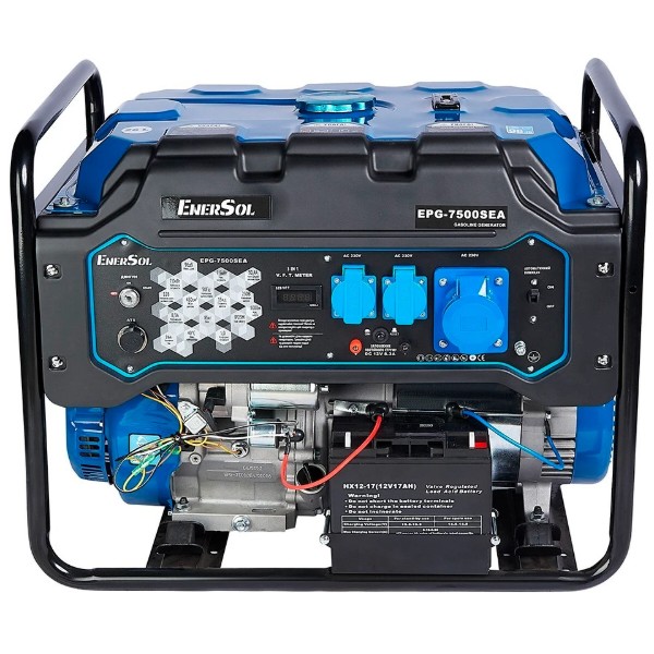 Фото - Генератор бензиновый EnerSol EPG-7500SEA