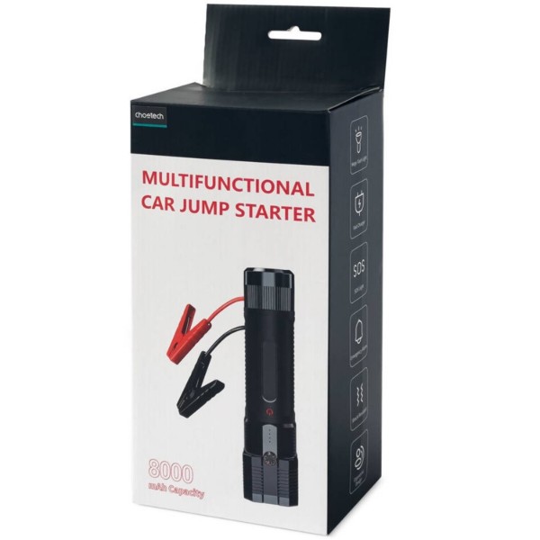 Фото - Зарядное устройство для авто Choetech Jump Starter TC0016 300A, 8000mAh, LED (6932112103888)